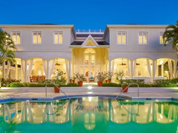 Bohemia, a luxurious villa in Sandy Lane Estate, offering unparalleled sea views and sumptuous living.