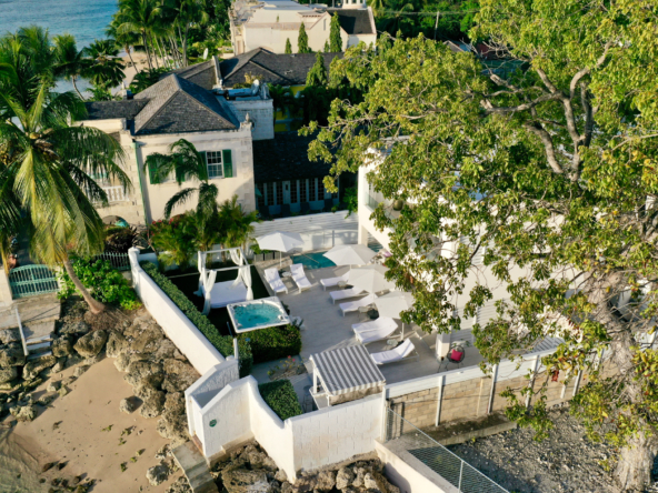 Solaris beachfront luxury villa with pool and jacuzzi