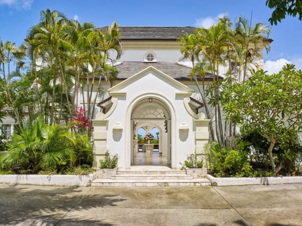 Luxury home showcasing Caribbean architecture at Royal Westmoreland, Barbados