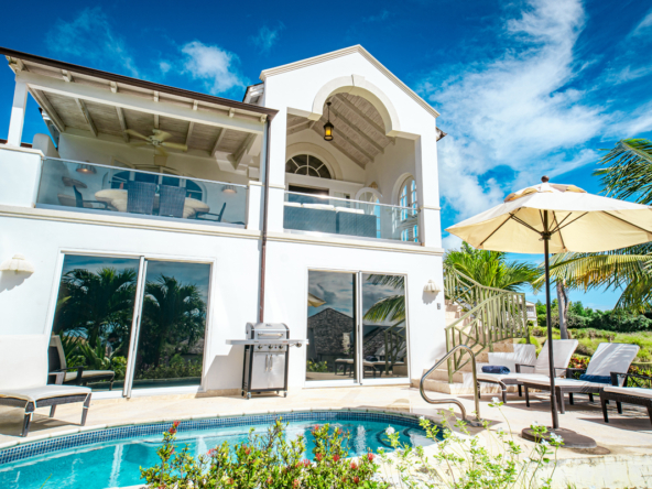 Caribbean golf villa, Royal Villa 1 with pool and balcony