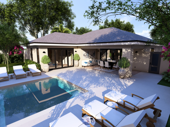 new modern design luxury Barbados home for sale - Elle Villa, Royal Westmoreland