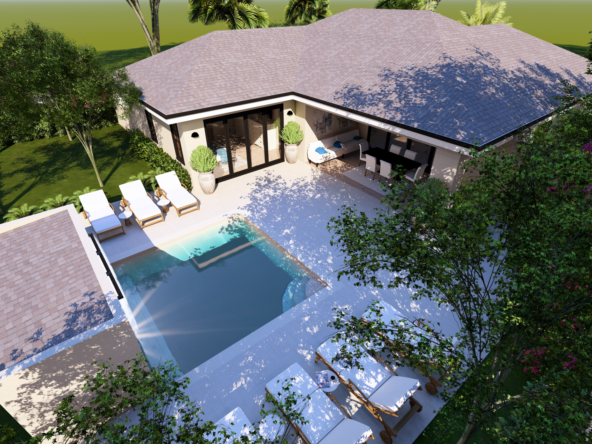 new modern design luxury Barbados home for sale - Elle Villa, Royal Westmoreland