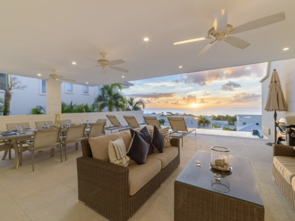 Sunset views in the gated development Westmoreland Hills