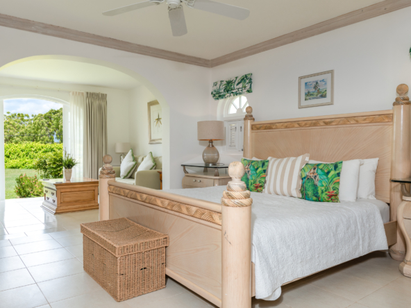 barbados golf resort villa Forest Hills 32 master bedroom suite