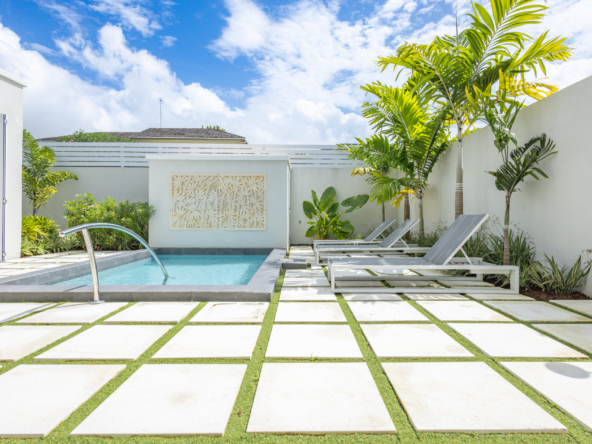 Private Pool and Garden at Porters Place Villa 11 - Barbados Gated Community Residence