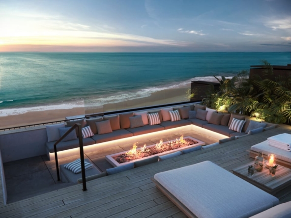 beachfront condos barbados allure 102 shared space lounge