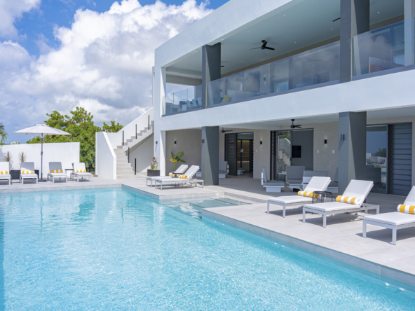for sale beautiful luxurious Caribbean home Villa Elan Swimming Pool