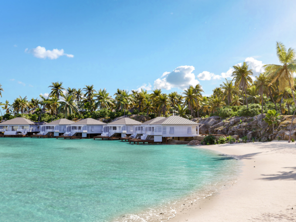 Stunning Beachfront View at The Residences at Montage Cay, Exclusive Bahamas Island Living