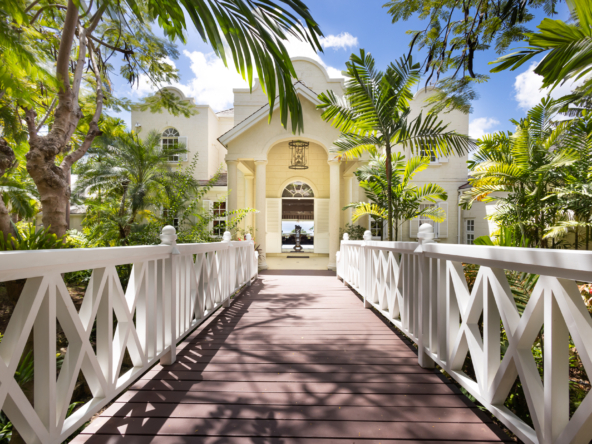 Elegant Entrance - Coral Sundown, Luxury Defined