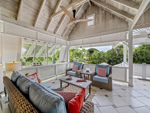 caribbean style home chattel casuarina patio space
