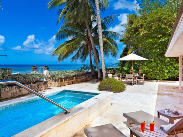 Oceanfront Caribbean Property Leamington Cottage