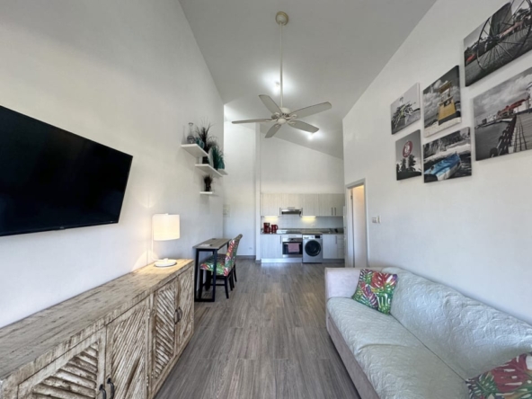 Beautiful contemporary one-bedroom apartment interior