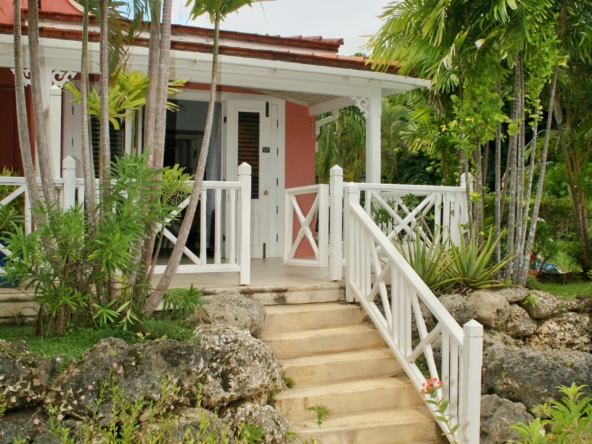 Steps up to peaceful Caribbean retreat Kings Beach Village 12