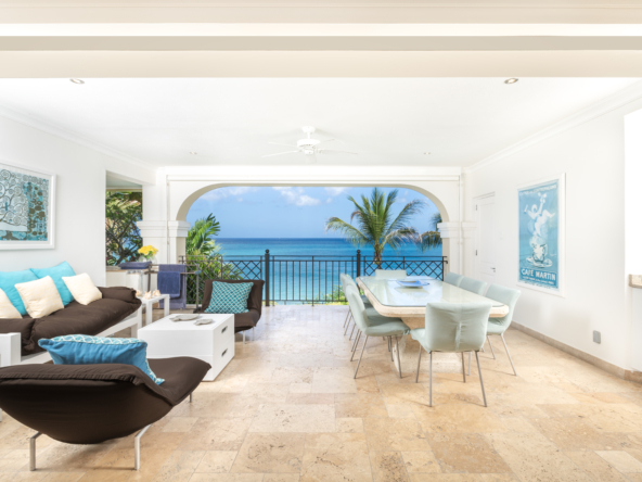 Discover Sandy Cove 201, a beachfront luxury villa in Barbados offering breathtaking ocean views, modern design, and top-tier amenities.